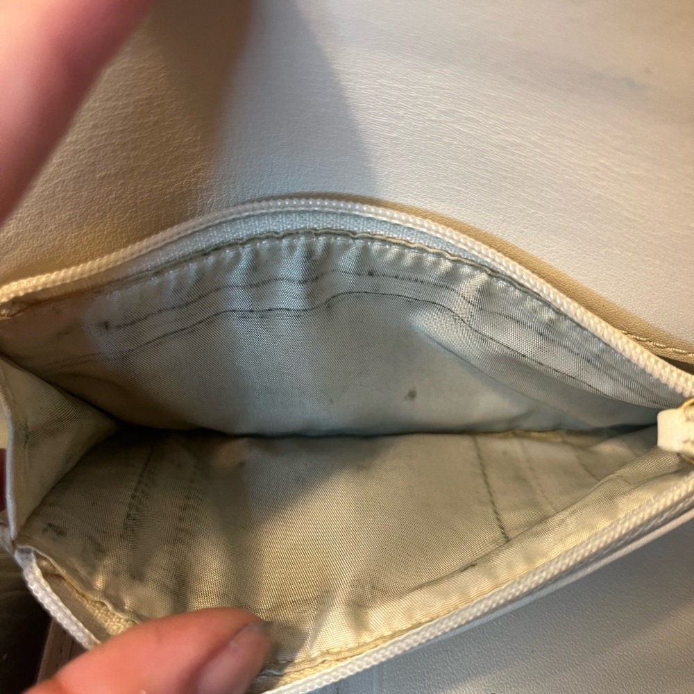 Coach Poppy Whipstitch Leather Trifold Wallet - Picture 14 of 16